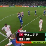 日本が4-0で快勝　チュニジアを圧倒　決勝トーナメント進出へ大きく前進