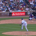 岡本第16号勝ち越しスリーラン！