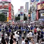【悲報】日本人、ワールドカップの試合で渋谷に集まってしまう…