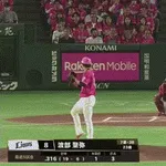【楽天対西武9回戦】西武・渡部聖弥、楽天・早川から二試合連発第6号先制ソロホームラン！！！！！！！！！！！！！