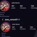 【悲報】クリロナを批判したポルトガルの選手、インスタフォロワーが500万人から300万人に激減