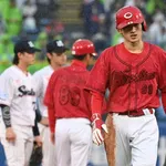 カープ辰見『左膝の靱帯損傷』で登録抹消。代走の切り札が痛恨の離脱