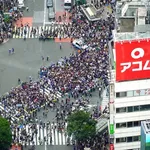 【悲報】渋谷のサカ豚さんの民度、ガチで低すぎるｗｗｗｗｗｗｗｗｗｗ