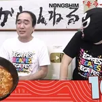 【悲報】江頭2:50さんが『辛ラーメン』を初めて食べた結果