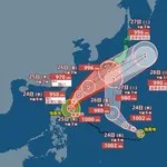 【悲報】台風7号・8号の進路ｗｗｗｗｗｗｗｗｗｗｗｗ