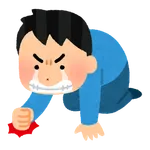 「楽しそうに遊んどるな、一緒に遊ぼう」 「くそ、悔しい」　40～50代男性が男児に声かけ