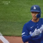 ドジャース、初回２アウト一二塁からエドマンのタイムリーで１点先制！！！！！！！！！！