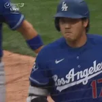 大谷翔平、第三打席は4回表1アウト一三塁から勝ち越し犠牲フライ！！！！！！！！