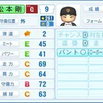 松本剛(32)「弾道1、ミートB、パワーD、走B、肩B、守A、捕球A」←こいつwww