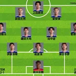 日本代表、スタメン発表