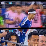 【爆笑】長友さんが出場した時の南野さんと吉田麻也さんの顔ｗｗｗｗｗｗｗｗｗｗ