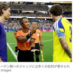 【困惑】日本vsスウェーデン戦の主審さん、母国紙に90分を完全掌握と絶賛される・・・・・・・・・