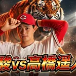 【カープ実況】岡本駿vs髙橋遥人【広島-阪神/マツダスタジアム】