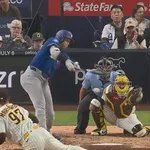 大谷翔平、第五打席でマルチ安打となるセンター前ヒット！！！！！！！！！！