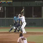 【巨人対ヤクルト12回戦】巨人、5回裏2アウト二塁から松本剛がライト前ヒット！ライトがファンブルしている間にランナーの戸郷が生還して1点先制！！！！！！！！！！！！