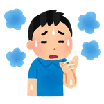 気温25〜30度代で湿度80%以上の日が一番嫌い