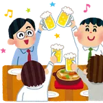 通勤時間が長いので飲み会がキツいと断っても飲み会を開く人