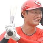 カープ名原典彦、打率.304 3本 11打点 OPS.791 盗塁4