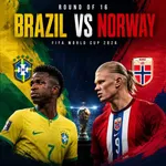 【衝撃】ブラジルさん、勝ったことがないノルウェーとW杯で激突ｗｗｗｗｗｗｗｗｗｗ