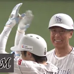 柳田と川瀬のタイムリーで逆転に成功！！