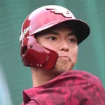 【楽天】 宗山塁が1軍合流へ 2軍の試合前練習に不在