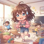 【育児中】何の予定もないと子供達が家の中で暴れる