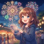 AI作成好きな花火を作ってみませんか？
