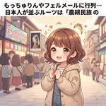 もっちゅりんやフェルメールに行列…日本人が並ぶルーツは「農耕民族の遺伝子」が原因か