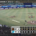 バンテリンドーム3日間のスコアｗｗｗｗｗｗｗｗｗ