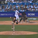 32歳誕生日の大谷翔平　第3打席は“日本人対決”松井裕樹からストレートの四球