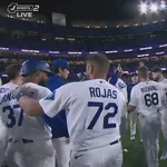 ドジャース・ラッシング、延長11回にサヨナラタイムリー！ドジャースが今季初の延長戦でサヨナラ勝ち！６０勝一番乗り、大谷翔平１９号含む３安打４打点
