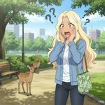 “奈良のシカ”が街中に 植え込みパクリ “ミニ奈良公園化”も