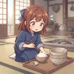 江戸時代の食事「毎日一度の食事でごく少量の漬物や塩をおかずに白米3杯くらい食べます」