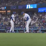 大谷翔平、第五打席は同点の9回裏2アウト二塁で申告敬遠…