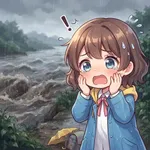 【悲報】雨で増水した川をのぞき込んだ男児、転落し濁流に飲まれ1.2km流される