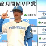【日本ハム】北山亘基 6月度月間MVP受賞 サポートに感謝「凄く周りに恵まれて1カ月戦えた」