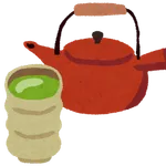 日々の水分　お茶と水