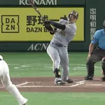 阪神 前川右京 .253 5本 出塁率.352 OPS.845