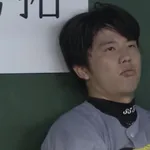 【画像】才木、自分の顔を自分で殴ってるところが映される【ガチ】