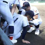横浜　織田翔希が打球直撃で緊急降板　プロ注目右腕にまさかのアクシデント