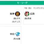 7/8セ順位　兎虎-==燕-//=====鯉星-====竜