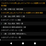 死球→死球→死球→四球→四球→四球→四球→降板