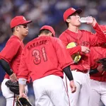 カープ森下5回2被弾5四球6失点炎上。常廣2回4失点炎上。ハルン1回0封!ファビ8号で反撃も10失点大敗【広島1-10中日/試合結果】