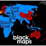 【画像】メッシ、エンバペ、ハーランドの国別人気がこちらw w w w w w