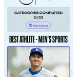 【特大朗報】大谷翔平さん、史上初のESPY賞3冠達成かWWWWWWWWWWWWWWWWWWWW