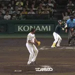 【阪神対ヤクルト11回戦】ヤクルト、9回表無死一三塁から長岡の併殺打の間に三塁ランナーが生還し同点に追いつく!!!