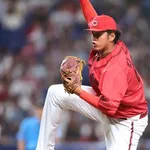 カープ菊地ハルン『最速153キロ全直球3人斬り』未来の守護神候補現る!