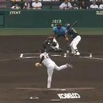 阪神・村上頌樹、至極のアウトロー炸裂! 赤羽しゃがみ込むwwww
