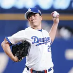 大野雄大(38) 7勝4敗 防御率1.84 whip0.88 夢の貯金3の世界へ!!