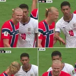 【爆笑】ハーランドさん、W杯の試合中にお尻を触られ「ヤダ、やめてよぉ」wwwwwwwwww